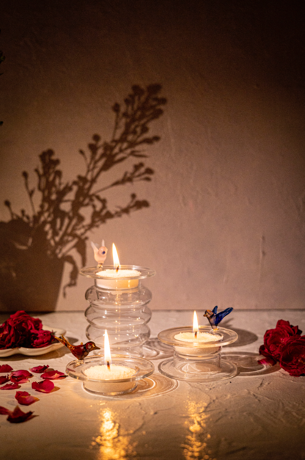 Ava | Tea-Light Holder | Set of 2